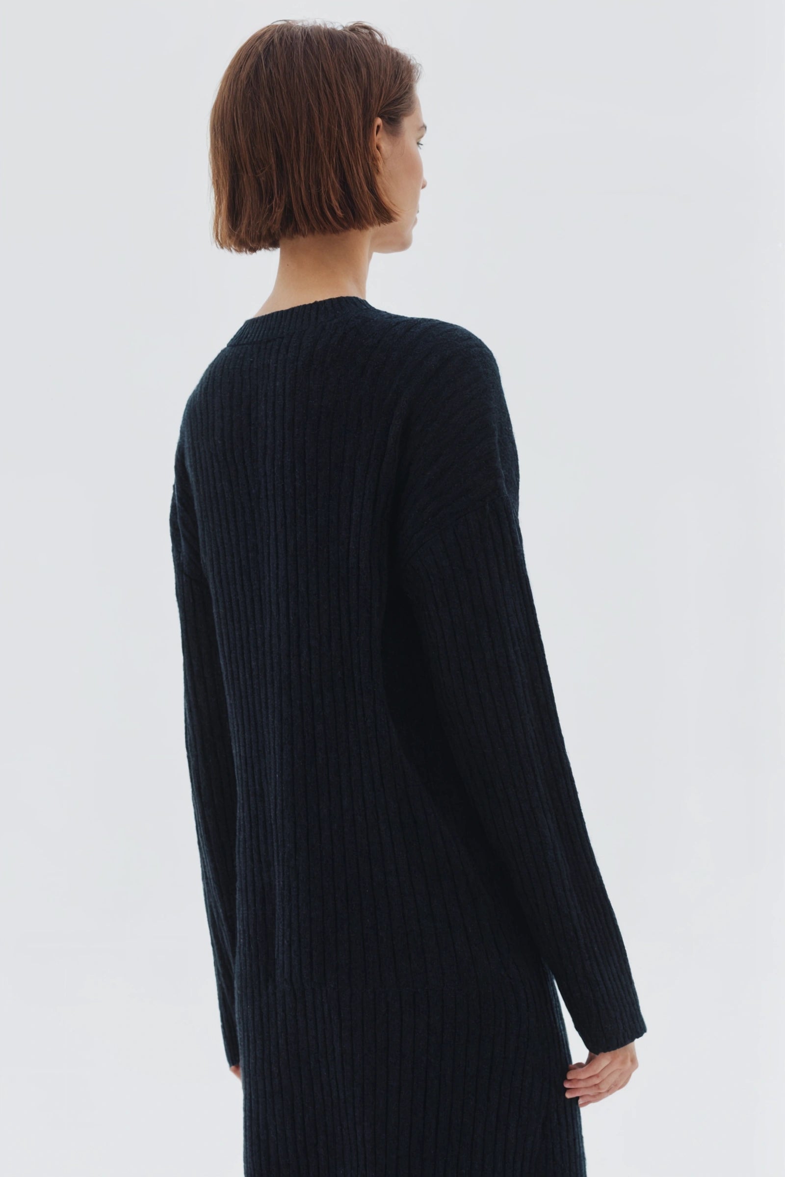 Wool Cashmere Rib Top